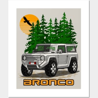 Bronco 4x4 SUV Posters and Art